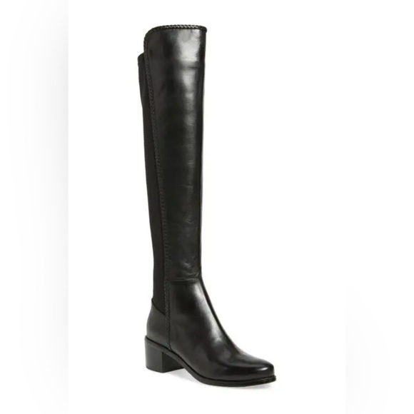 Aqua Diva Leather over the knee boots, waterproof & warm. Size 8, NIB - Picture 1 of 12